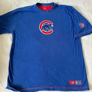 National League Chicago Cubs Blue T-Shirt